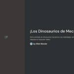 1 Los Dinosaurios de Mecard