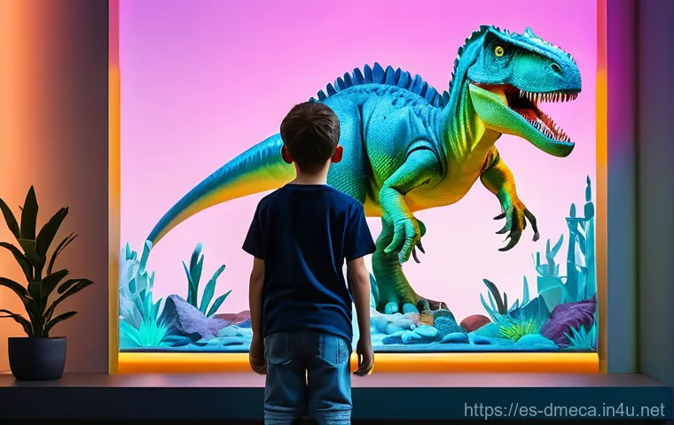 공룡메카드 게임화된 버전의 특징 - **Prompt:** A highly dynamic and visually stunning scene of a powerful "Dino Mecard" creature in mid...