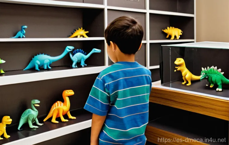 공룡메카드 팬덤 간 커뮤니티 활동 - **Prompt:** A vibrant scene featuring a diverse group of four children (approximately 8-12 years old...